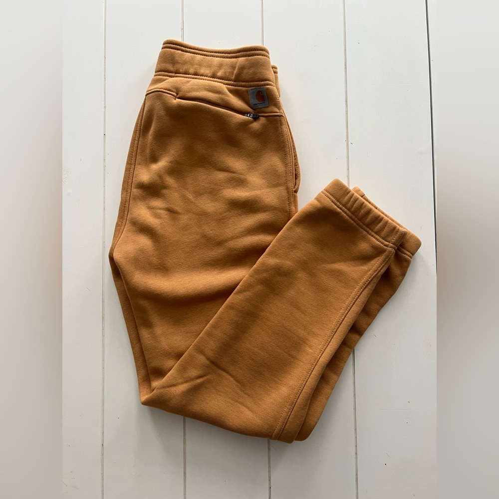 SOLD! Classic Carhartt Tan Sweatpants! XS